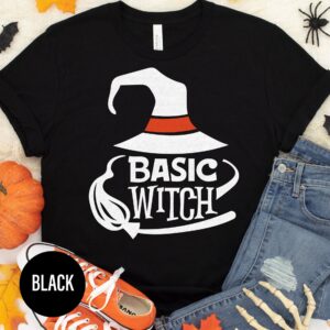 Spooky Basic Witch Tee - Halloween Special