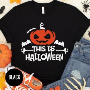 Holidayshirts.com's Spooky Pumpkin Halloween Tee