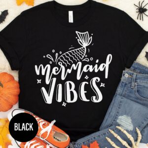 Mermaid Vibes Halloween Tee - Holidayshirts.com