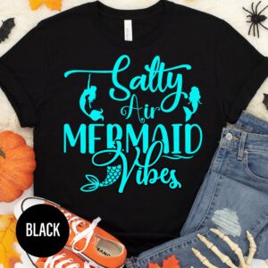 Mermaid Vibes Halloween Tee - Holidayshirts.com
