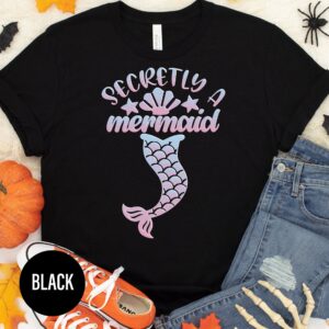 Chic Mermaid Secret Halloween Tee - Holidayshirts.com