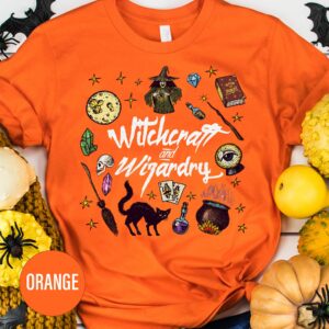Enchanting Witchcraft Halloween Tee - Holidayshirts
