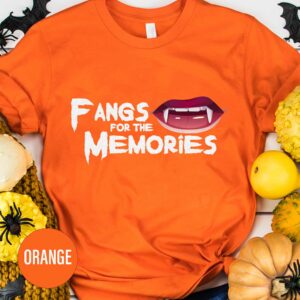 Sleek Fangs Memories Halloween Tee - Holidayshirts