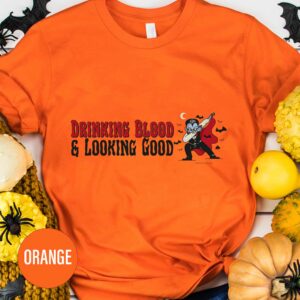 Dracula's Feast Halloween Tee By Holidayshirts