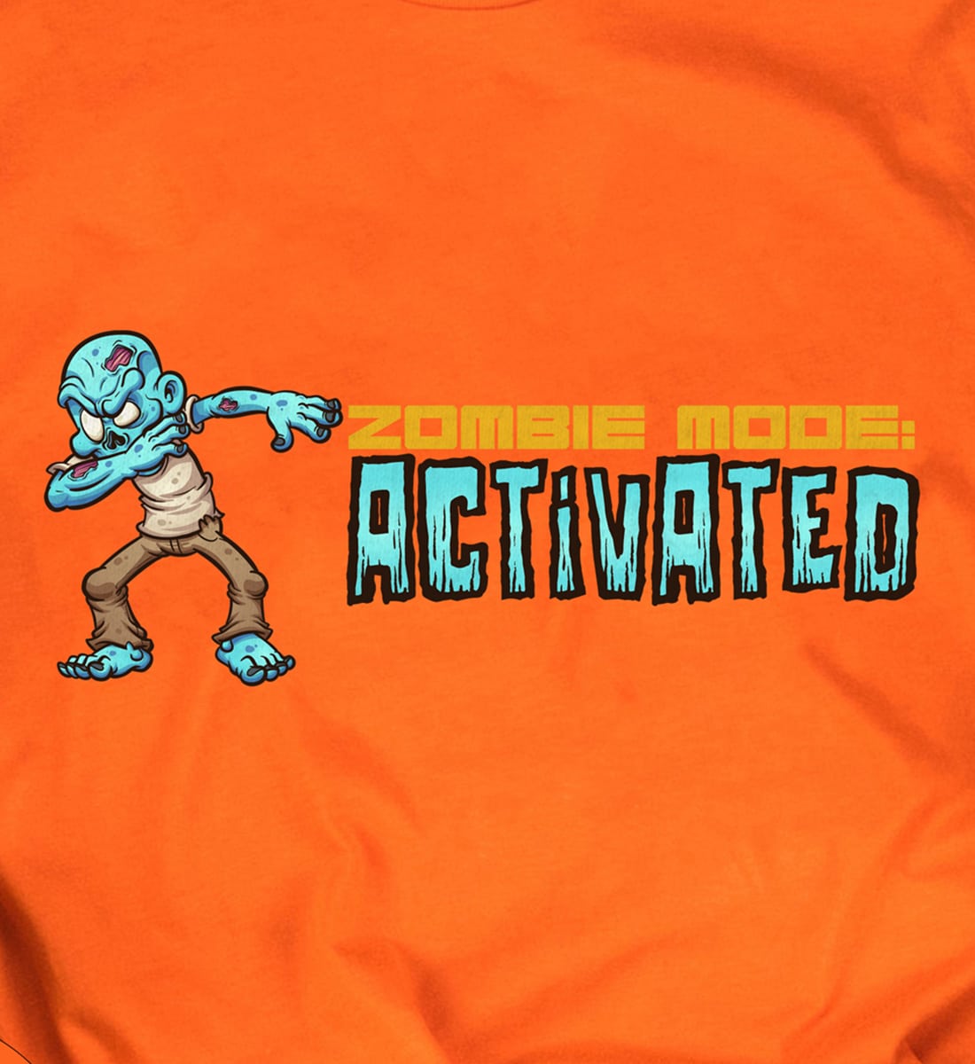 Funky Zombie Mood-sensing Halloween Tee