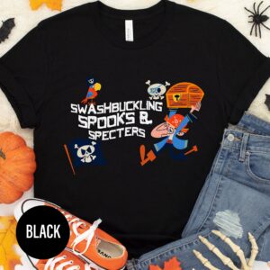 Sleek Spooky Swashbuckler Tee - Halloween Special
