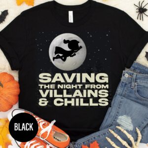 Spooky Chic Halloween Tee - Villains & Chills