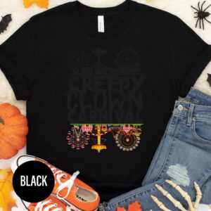 Versatile Creepy Clown Halloween Tee - Holidayshirts
