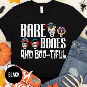 Sleek Bare Bones Halloween Tee - Holidayshirts.com