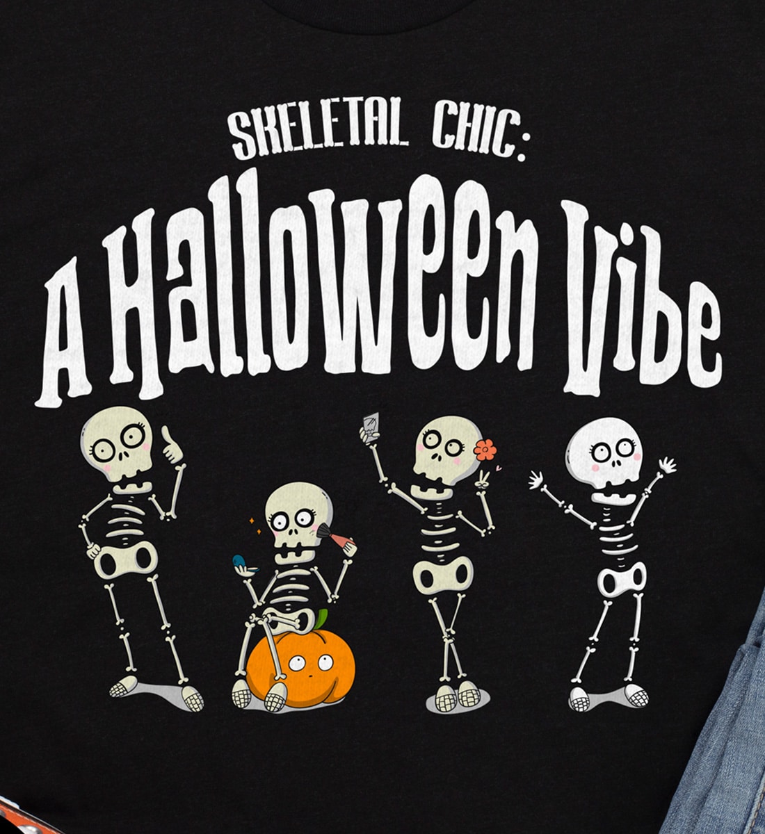 Spooky-comfy Halloween Tee From Holidayshirts