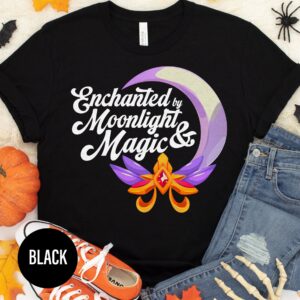 Moonlight Magic Chic Halloween Tee - Holidayshirts