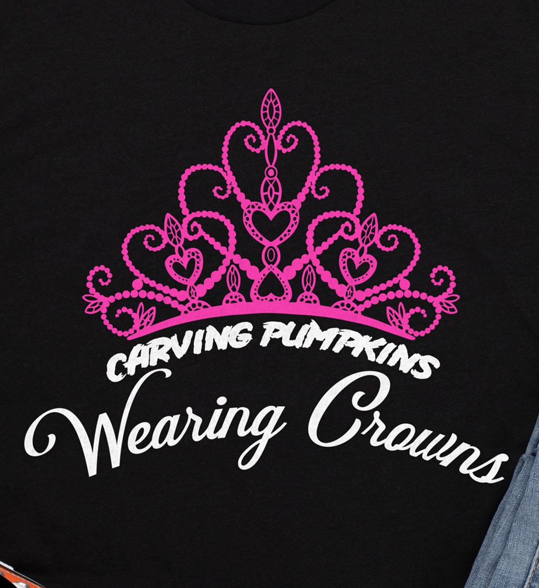 Holidayshirts.com's Chic Halloween Crown Tee