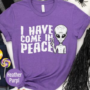 Chic 'have Peace' Halloween Tee By Holidayshirts