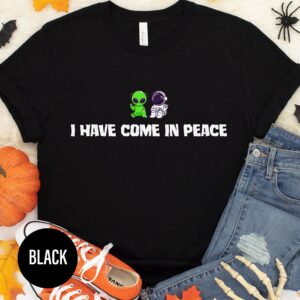 Vibrant In Peace Halloween Tee - Holidayshirts.com