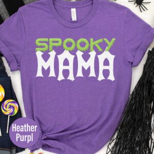 Funky Spooky Mama Halloween Tee - Holidayshirts
