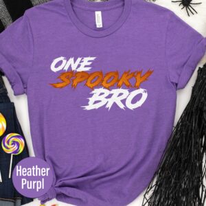 Sleek Spooky Bro Halloween Tee - Holidayshirts