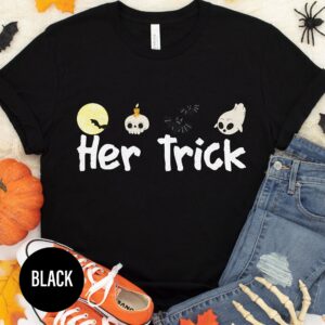 Witchy Delight Halloween Tee - Her Trick Edition