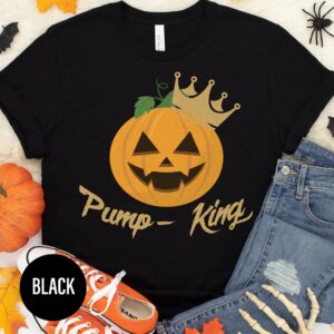 Pump King Cozy Halloween Tee From Holidayshirts