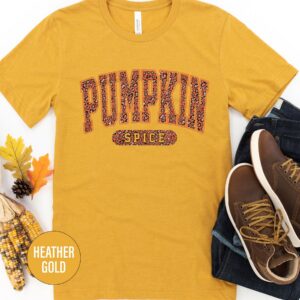 Chic Pumpkin Spice Halloween Tee - Holidayshirts