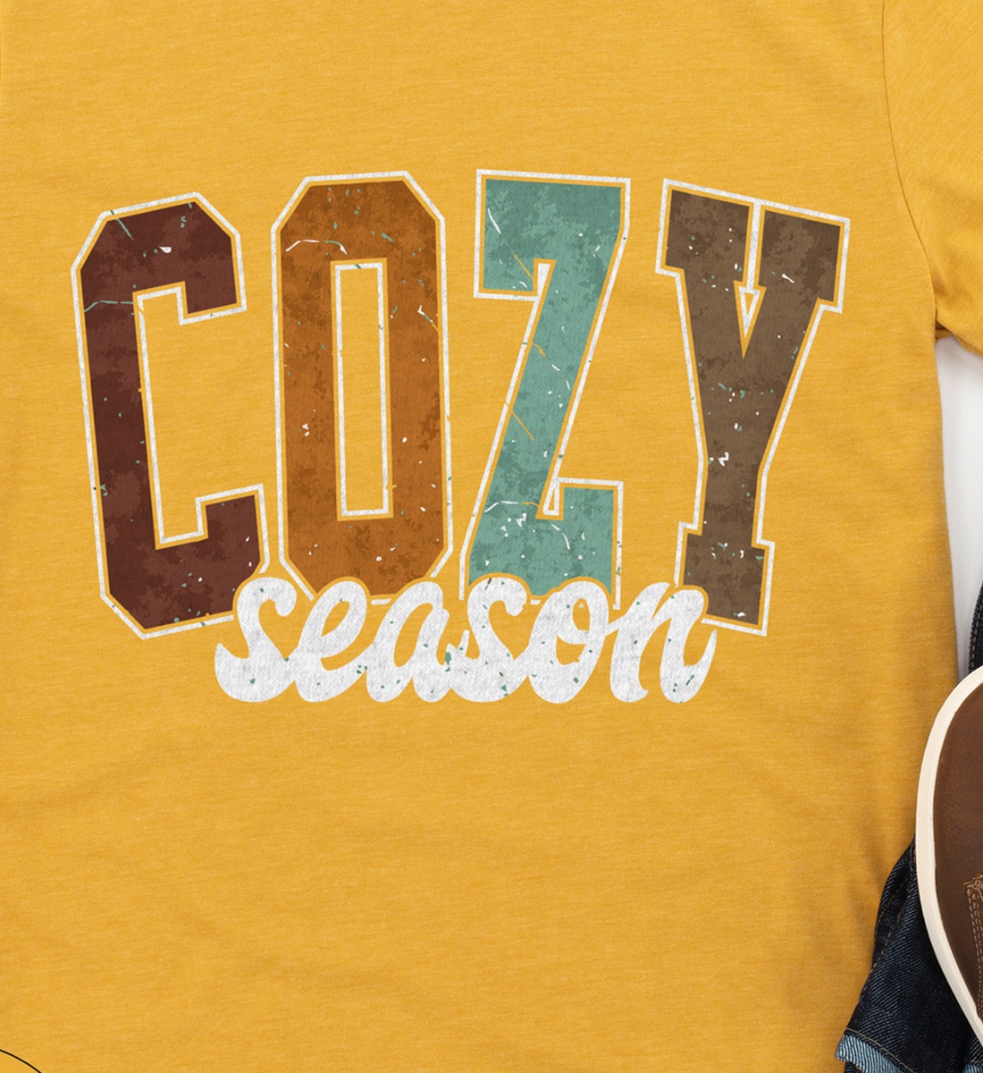 Cozy Season's Spooky Halloween Tee - Holidayshirts