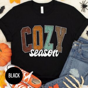 Cozy Season's Spooky Halloween Tee - Holidayshirts