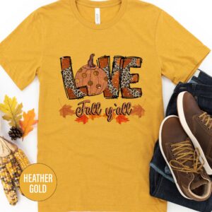 Love Fall You All Vintage Halloween Tee