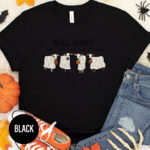 Spooky Bull Graphic Tee - Halloween Special