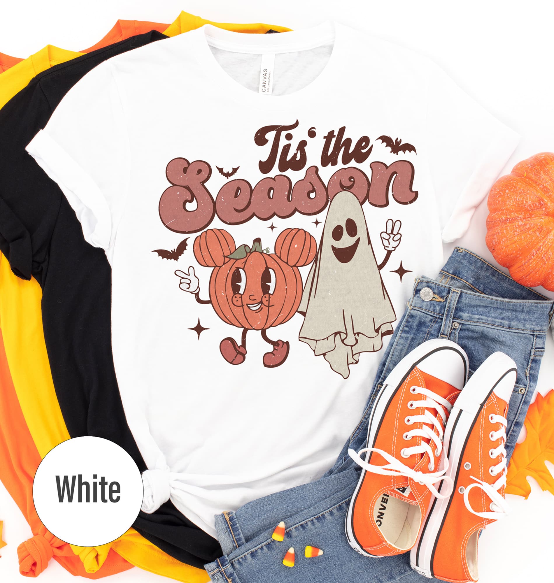 Sleek 'tis The Season Halloween Tee - Holidayshirts.com