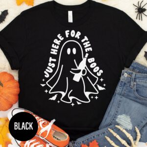 Boos Minimalist Halloween Tee By Holidayshirts