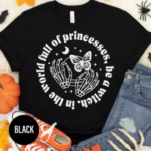 Whimsical 'be A Witch' Halloween Tee By Holidayshirts