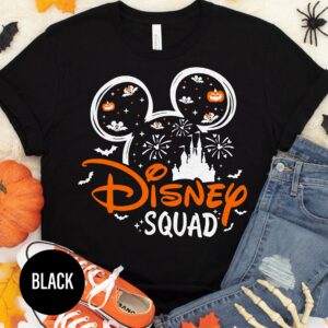 Disney Squad Retro Halloween Tee - Holidayshirts