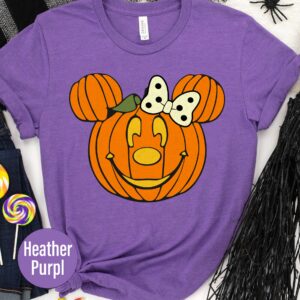 Spolied Pumpkey Chic Halloween T-shirt