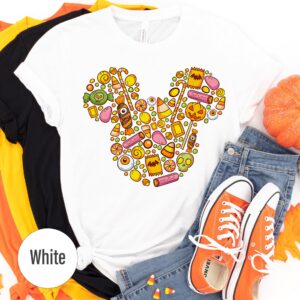 Artistic Mickey Vintage Halloween T-shirt