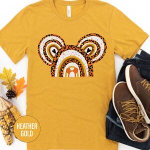 Mickey's Artful Halloween Tee - Durable & Chic