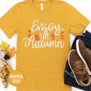 Autumn Bliss Graphic Halloween Tee - Holidayshirts