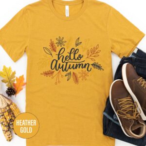 Autumn Love Grunge Halloween Tee - Holidayshirts.com