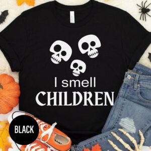 Retro 'i Smell Children' Spooky Halloween Tee