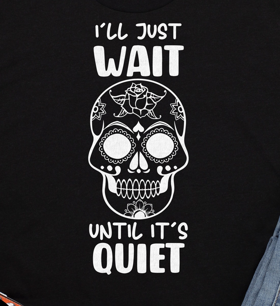 Spooky Just Wait Halloween Crisp Tee
