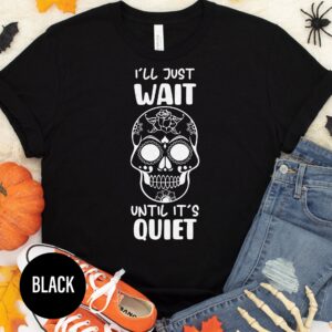 Spooky Just Wait Halloween Crisp Tee