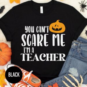 Timeless Scare Me Teacher Halloween Tee