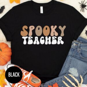 Spooky Educator's Airy Halloween Tee - Holidayshirts