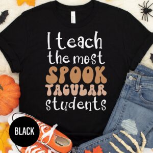 Spooky Student's Cozy Halloween Tee - Holidayshirts