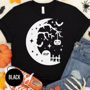 Spooky Rip Halloween Tee From Holidayshirts