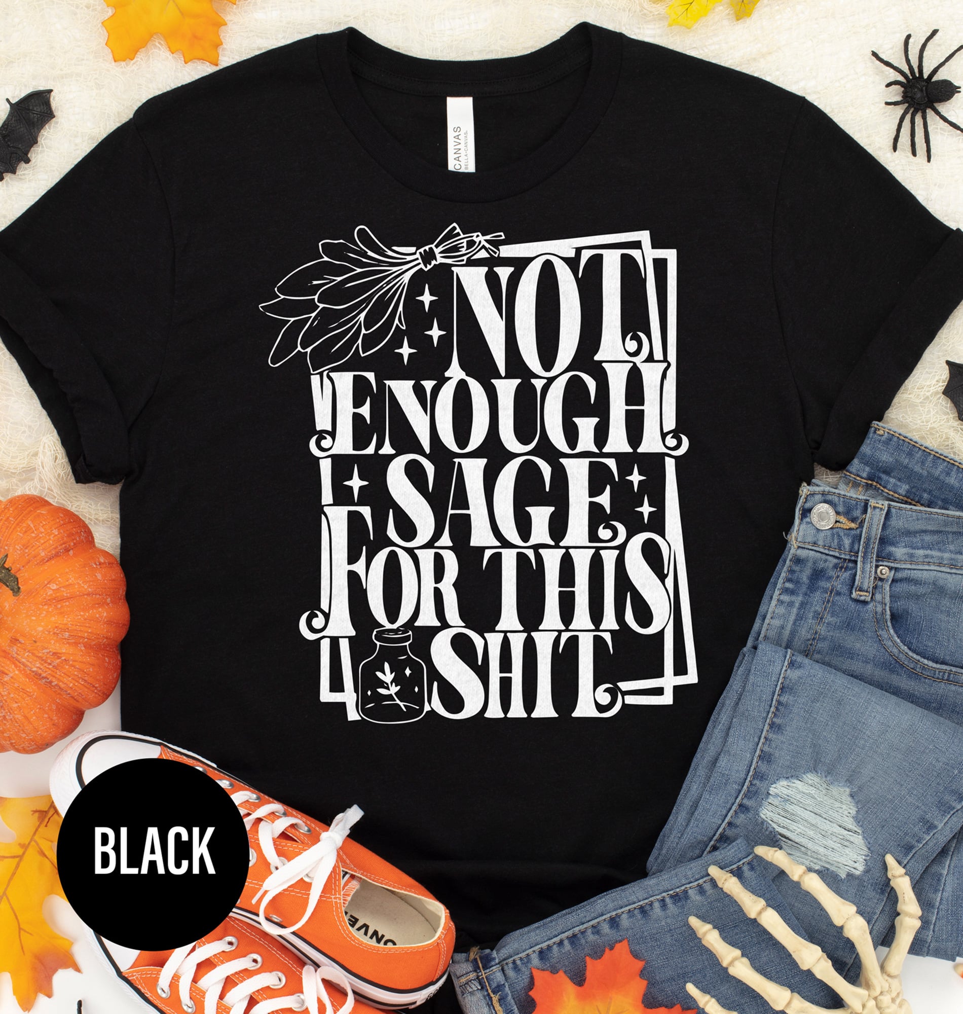 Vibrant Halloween Sage Tee - Holidayshirts.com