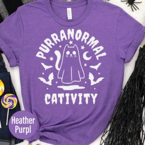 Funky Purranormal Cativity Halloween Tee