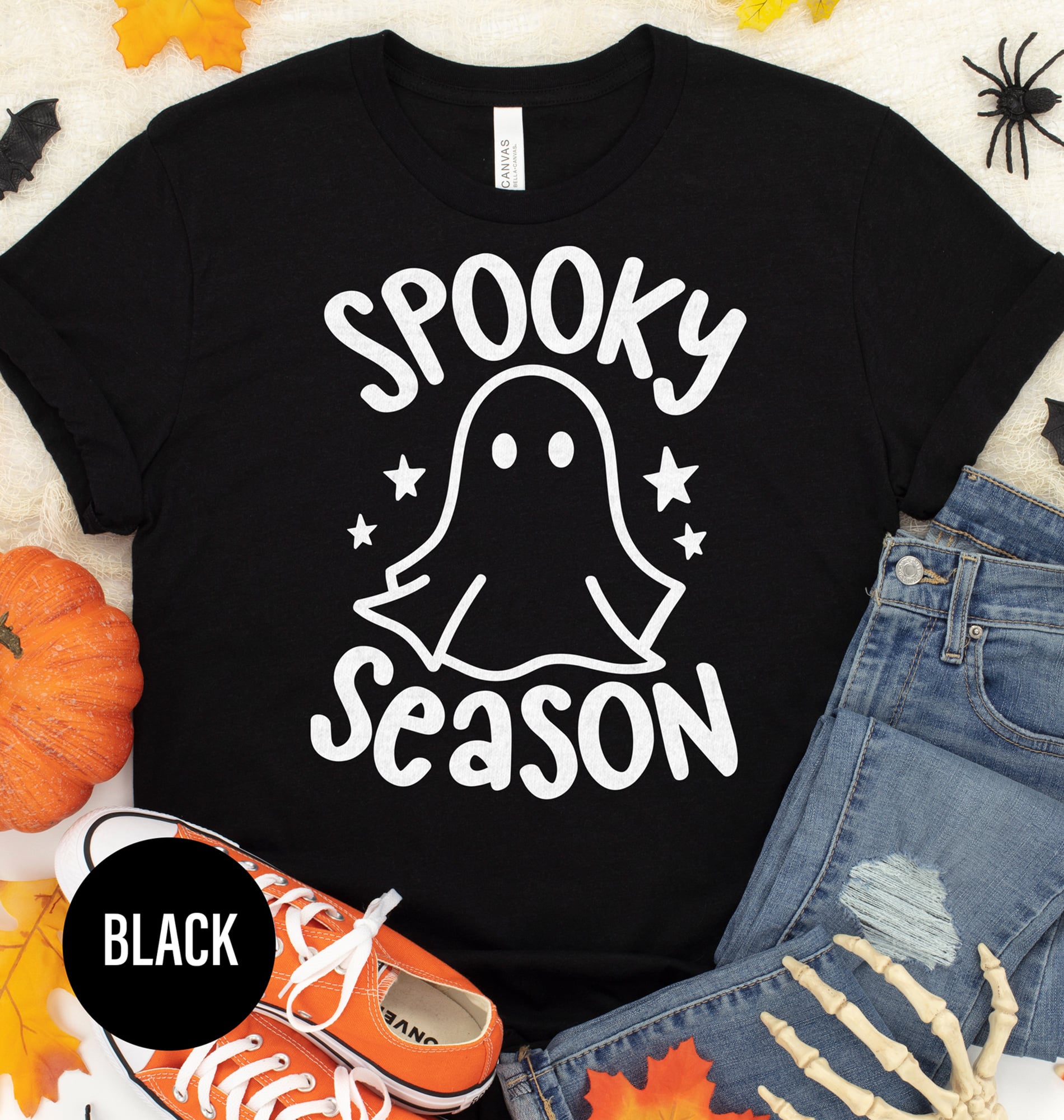 Spook Season Contemporary Halloween T-shirt