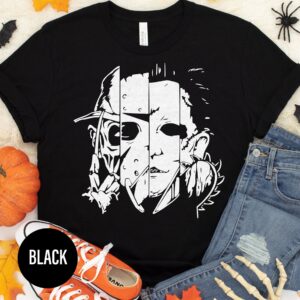 Spooky Retro Horror Sketch Tee - Halloween Special
