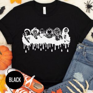 Bold Spooky Icons Halloween Tee - Holidayshirts