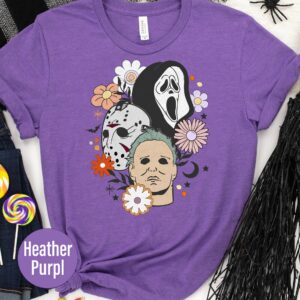 Spooky Classic Halloween Tee - Vibrant Suspense
