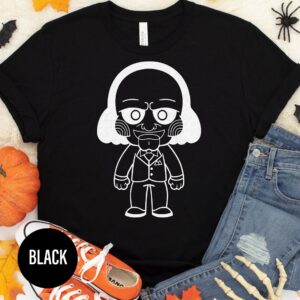Saw Outlined Edgy Halloween T-shirt